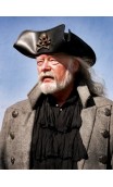 Tricorne en cuir tête de mort
