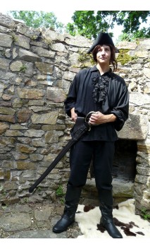 Chemise à jabot Robin