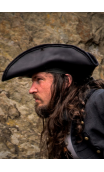 Tricorne en cuir
