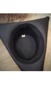 Tricorne en cuir